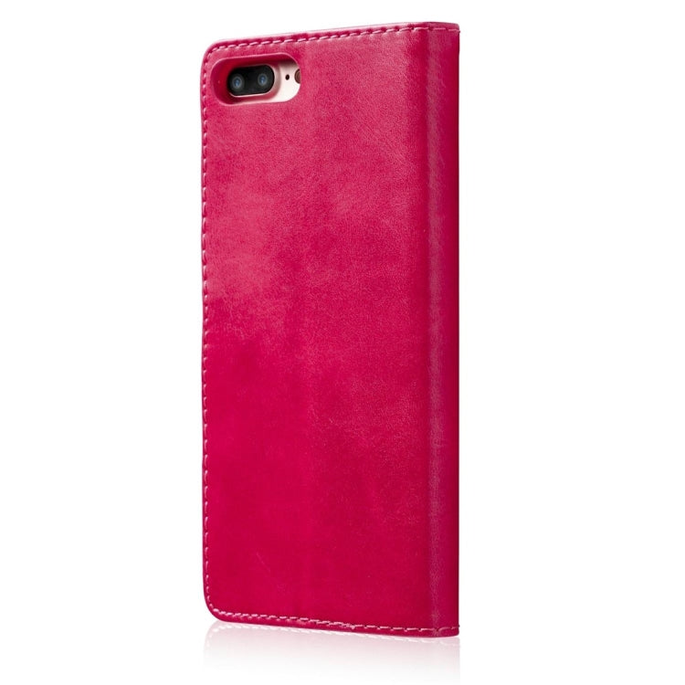 For iPhone 8 Plus / 7 Plus LC.IMEEKE Calf Texture Horizontal Flip Leather Case, with Holder & Card Slots & Wallet
