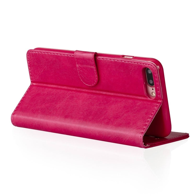 For iPhone 8 Plus / 7 Plus LC.IMEEKE Calf Texture Horizontal Flip Leather Case, with Holder & Card Slots & Wallet