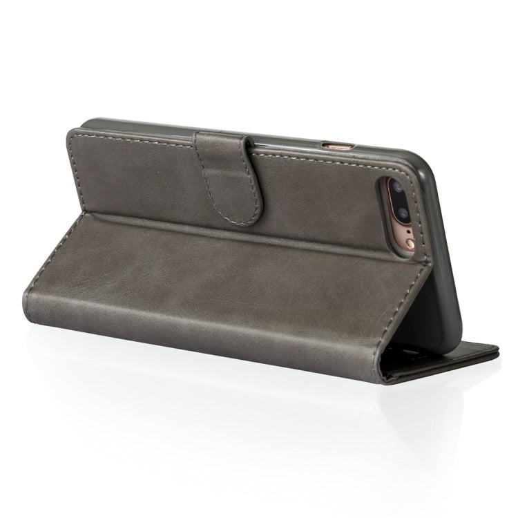 For iPhone 8 Plus / 7 Plus LC.IMEEKE Calf Texture Horizontal Flip Leather Case, with Holder & Card Slots & Wallet