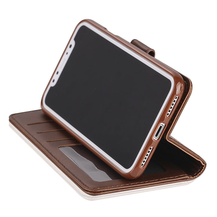 For iPhone XR LC.IMEEKE Calf Texture Horizontal Flip Leather Case with Holder & Card Slots & Wallet