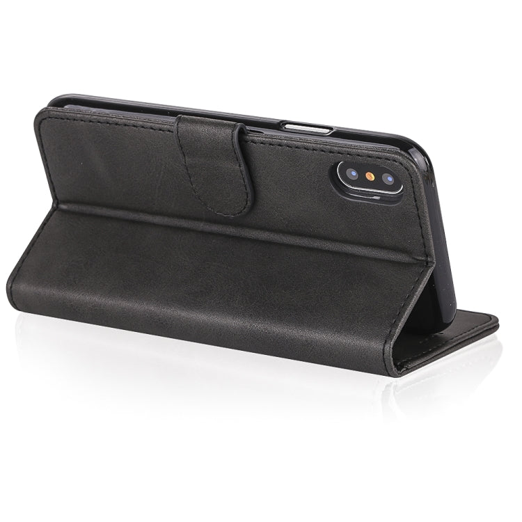 For iPhone XR LC.IMEEKE Calf Texture Horizontal Flip Leather Case with Holder & Card Slots & Wallet