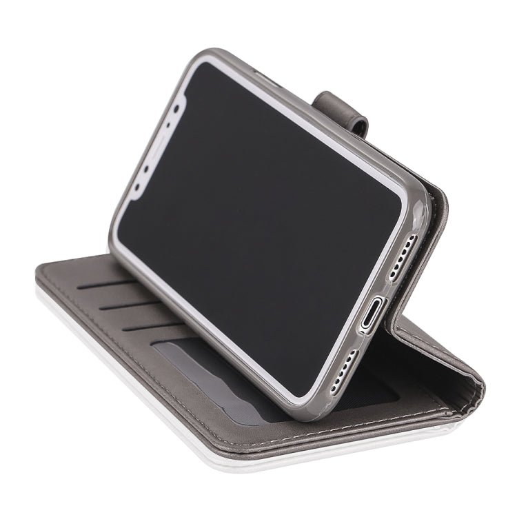 For iPhone XR LC.IMEEKE Calf Texture Horizontal Flip Leather Case with Holder & Card Slots & Wallet