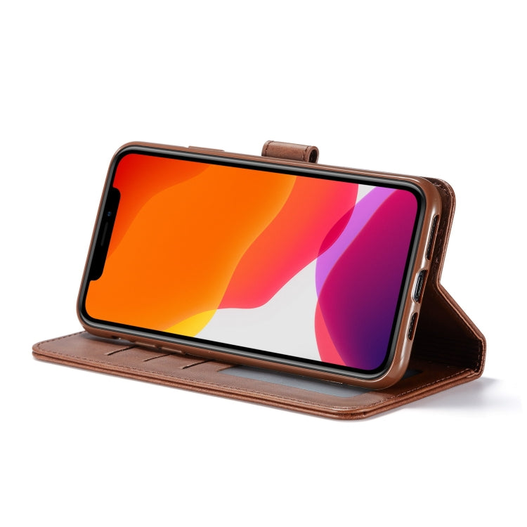 For iPhone 11 Pro LC.IMEEKE Calf Texture Horizontal Flip Leather Case, with Holder & Card Slots & Wallet
