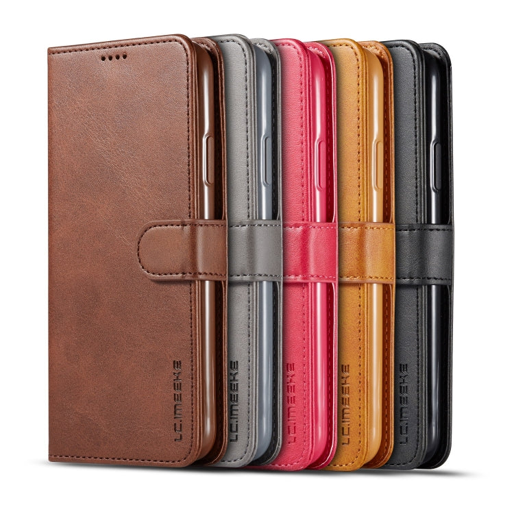 For iPhone 11 Pro LC.IMEEKE Calf Texture Horizontal Flip Leather Case, with Holder & Card Slots & Wallet