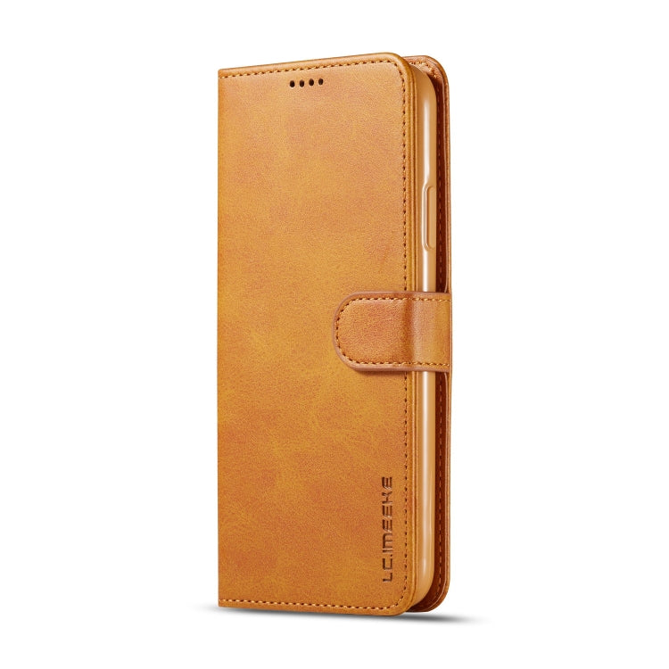 For iPhone 11 Pro LC.IMEEKE Calf Texture Horizontal Flip Leather Case, with Holder & Card Slots & Wallet