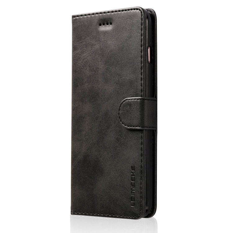 For iPhone SE 2022 / SE 2020 / 8 / 7 LC.IMEEKE Calf Texture Horizontal Flip Leather Case with Holder & Card Slots & Wallet