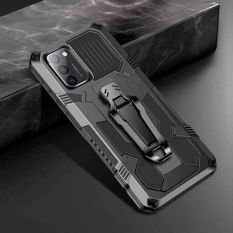For Samsung Galaxy A02s 164mm Armor Warrior Shockproof PC + TPU Protective Case