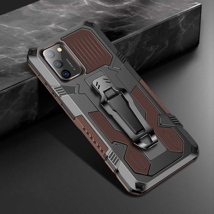 For Samsung Galaxy A02s 164mm Armor Warrior Shockproof PC + TPU Protective Case