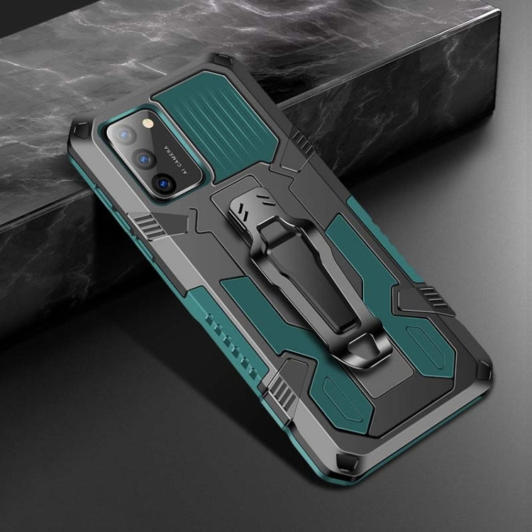 For Samsung Galaxy A02s 164mm Armor Warrior Shockproof PC + TPU Protective Case