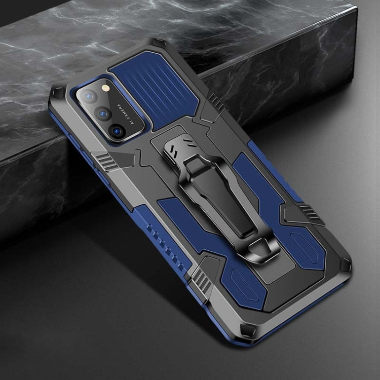 For Samsung Galaxy A03s 166mm Armor Warrior Shockproof PC + TPU Protective Case