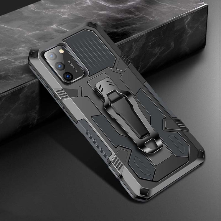 For Samsung Galaxy A03s 166mm Armor Warrior Shockproof PC + TPU Protective Case