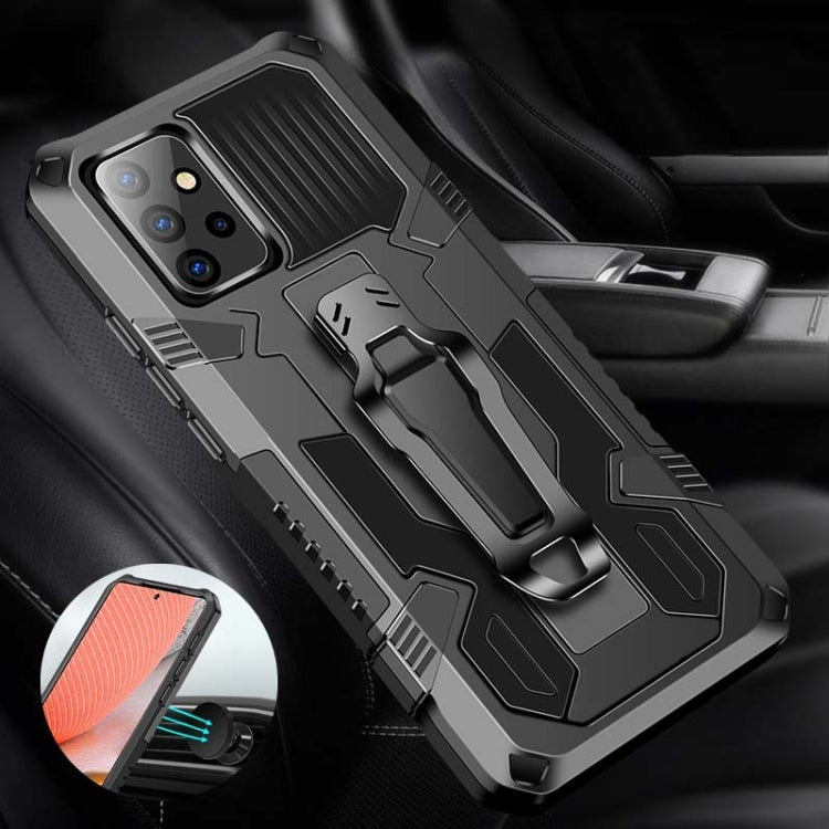 For Samsung Galaxy A03s 166mm Armor Warrior Shockproof PC + TPU Protective Case