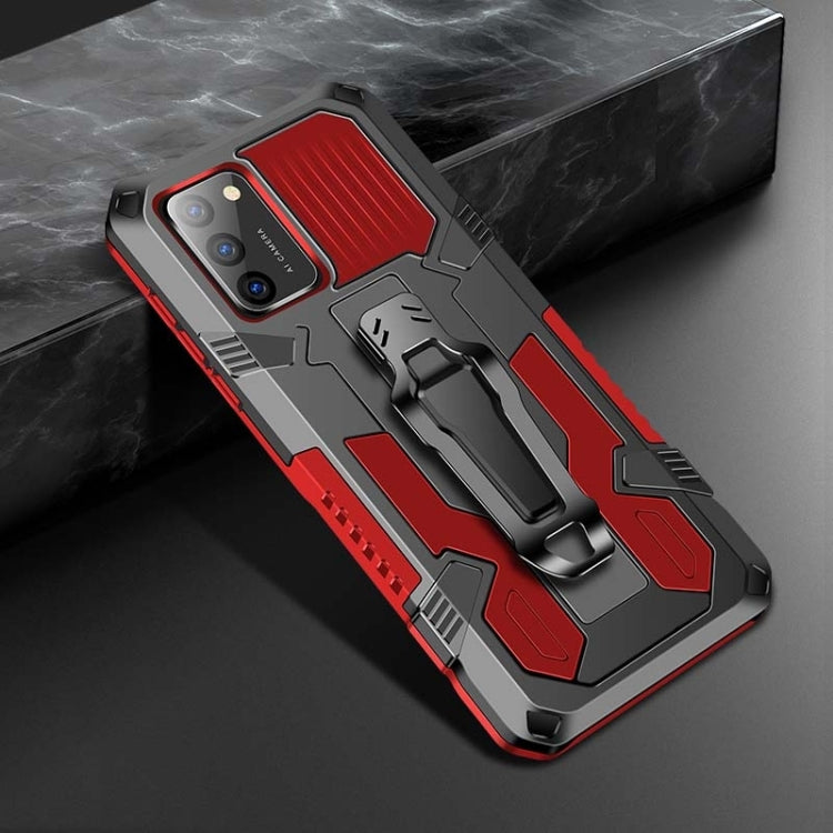 For Samsung Galaxy A03s 164mm Armor Warrior Shockproof PC + TPU Protective Case