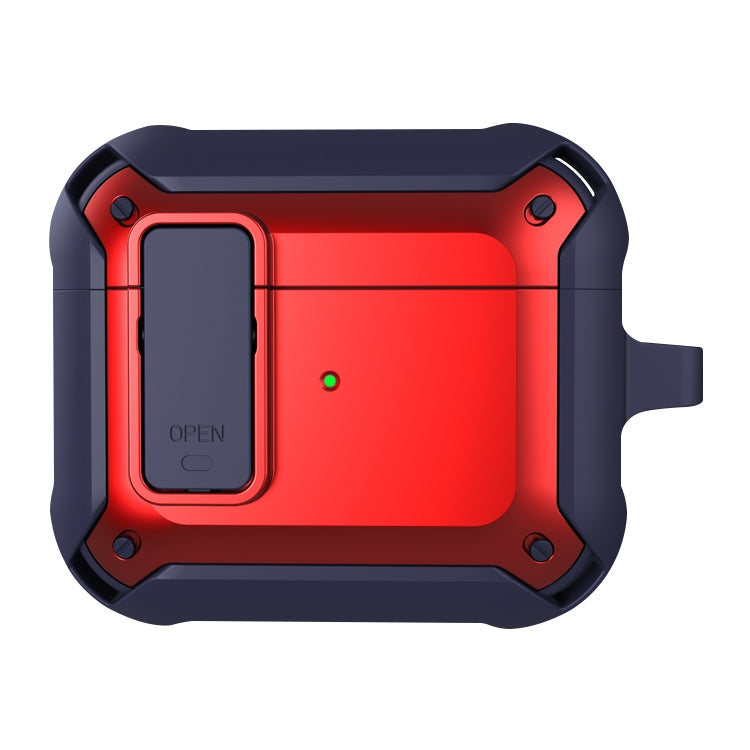 Wireless Earphones Shockproof Bumblebee Silicone Protective Case with Switch & Hook For AirPods 3