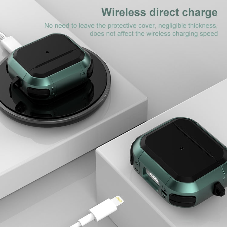 Wireless Earphones Shockproof Thunder Mecha TPU Protective Case For AirPods 3