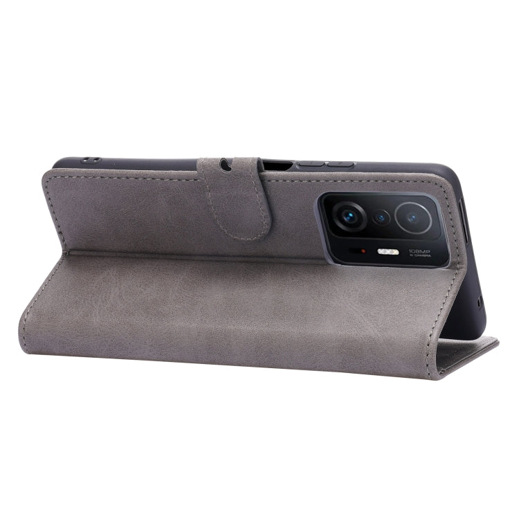 For Xiaomi Mi 11T Embossed Happy Cat Pattern Horizontal Flip Leather Case with Holder & Card Slots & Wallet