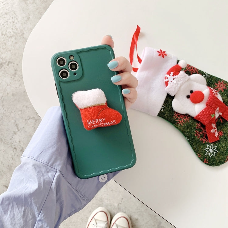 For iPhone 13 Pro Max Christmas Wave Shockproof TPU Protective Case