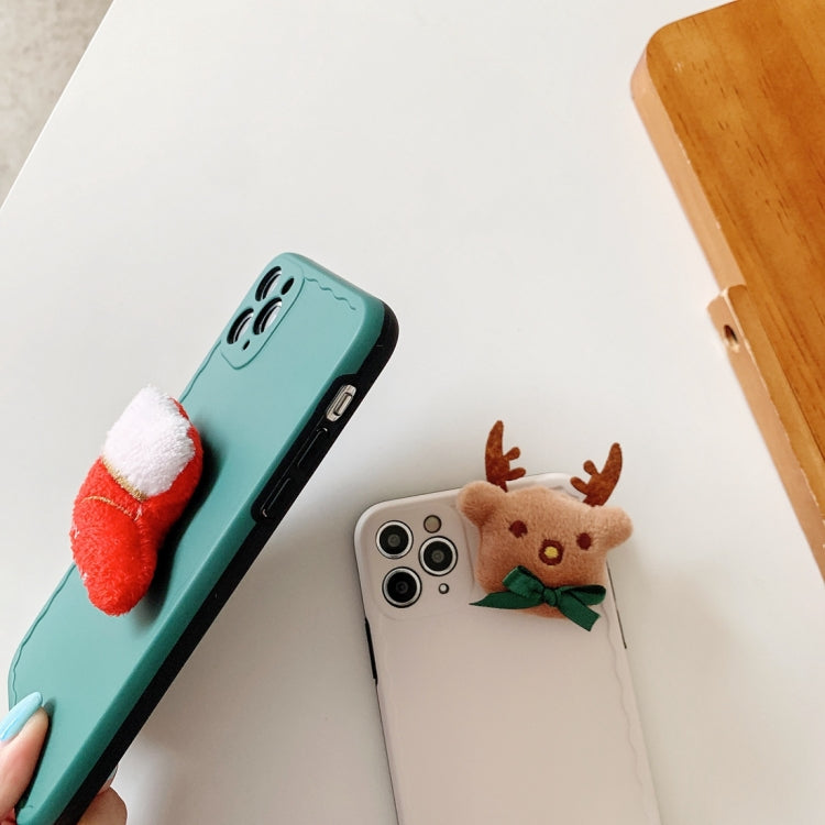 For iPhone 12 mini Christmas Wave Shockproof TPU Protective Case