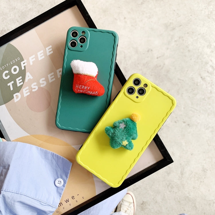 For iPhone 12 Pro Max Christmas Wave Shockproof TPU Protective Case