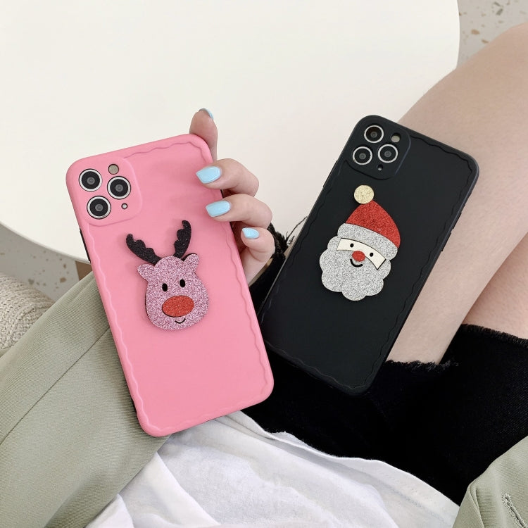 For iPhone 13 Christmas Wave Shockproof TPU Protective Case