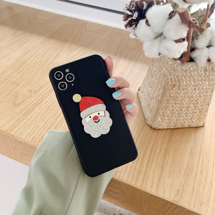 For iPhone 12 Christmas Wave Shockproof TPU Protective Case