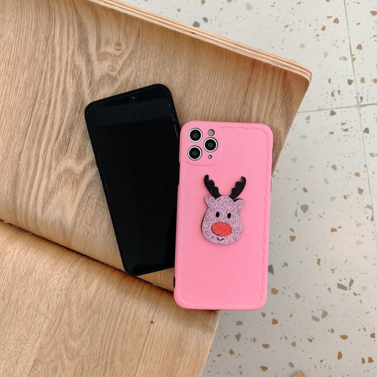 For iPhone 11 Pro Max Christmas Wave Shockproof TPU Protective Case