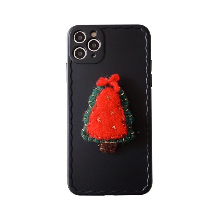 For iPhone 12 mini Christmas Tree Wave Shockproof TPU Protective Case For iPhone 12