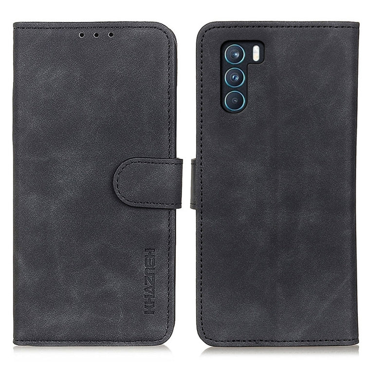 For OPPO K9 Pro KHAZNEH Retro Texture PU + TPU Horizontal Flip Leather Case with Holder & Card Slots & Wallet