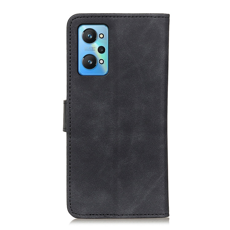 For OPPO Realme GT Neo2 KHAZNEH Retro Texture PU + TPU Horizontal Flip Leather Case with Holder & Card Slots & Wallet