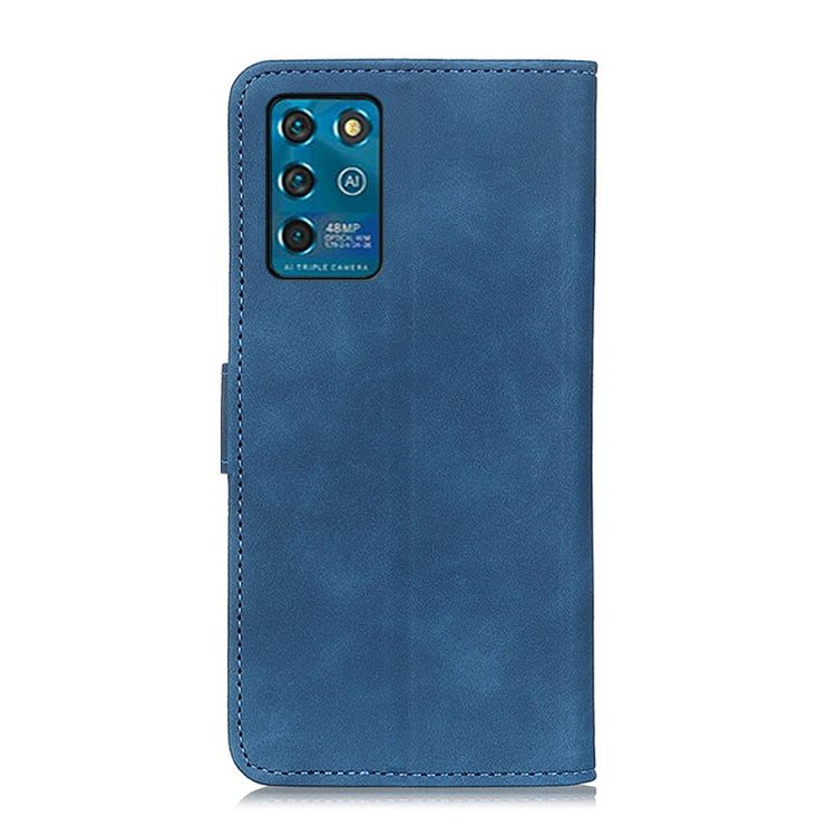 For ZTE Blade V30 Vita KHAZNEH Retro Texture PU + TPU Horizontal Flip Leather Case with Holder & Card Slots & Wallet