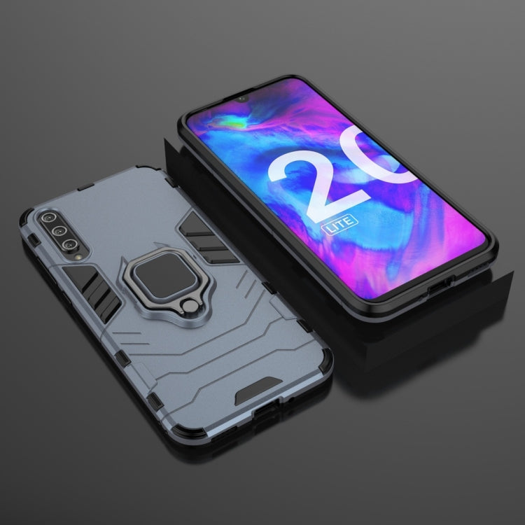 For Huawei Honor 20 Lite Shockproof PC + TPU Protective Case with Magnetic Ring Holder