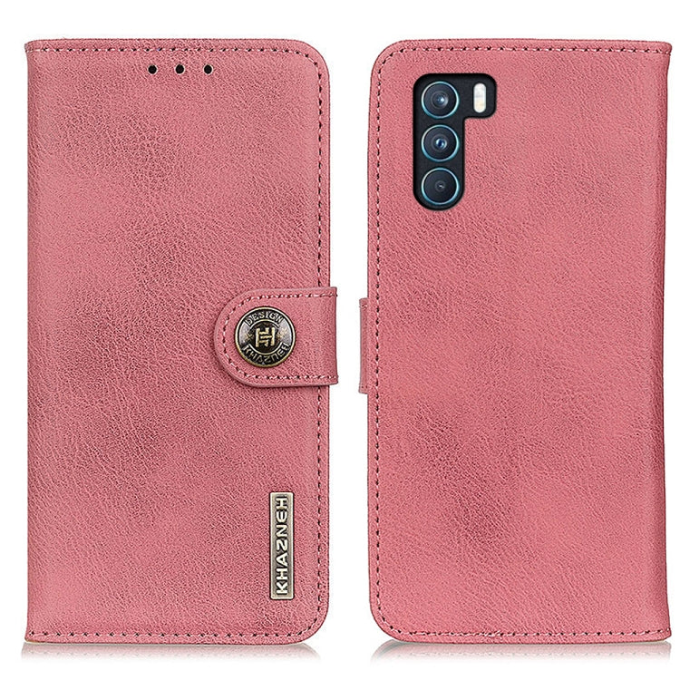 For OPPO K9 Pro KHAZNEH Cowhide Texture Horizontal Flip Leather Case with Holder & Card Slots & Wallet
