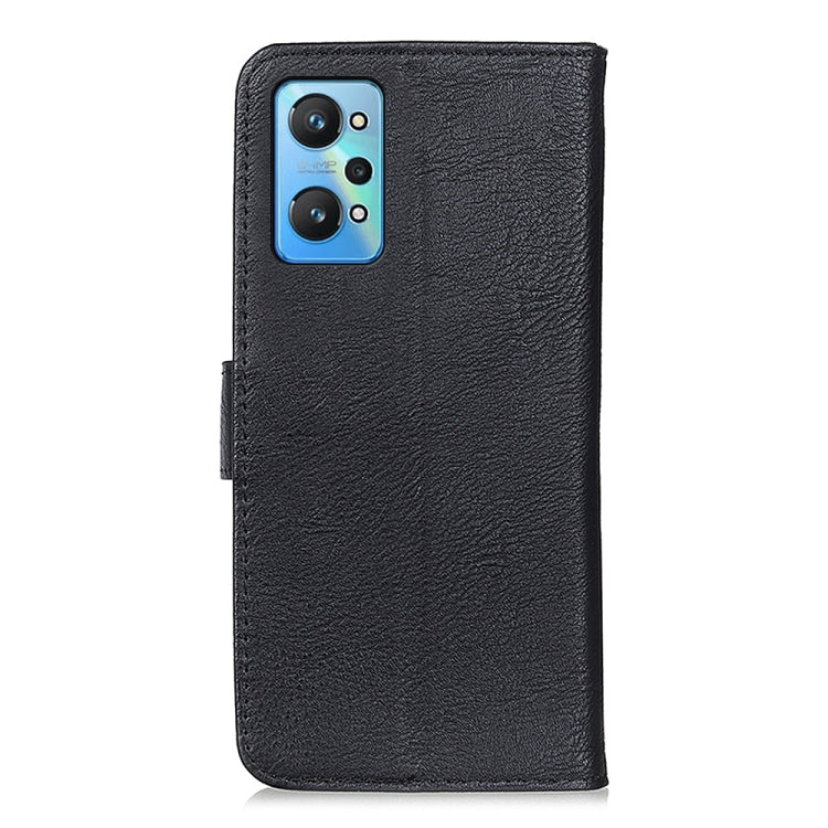 For OPPO Realme GT Neo2 KHAZNEH Cowhide Texture Horizontal Flip Leather Case with Holder & Card Slots & Wallet