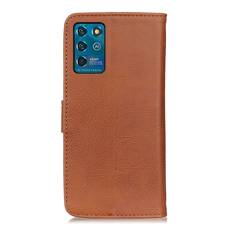 For ZTE Blade V30 Vita KHAZNEH Cowhide Texture Horizontal Flip Leather Case with Holder & Card Slots & Wallet