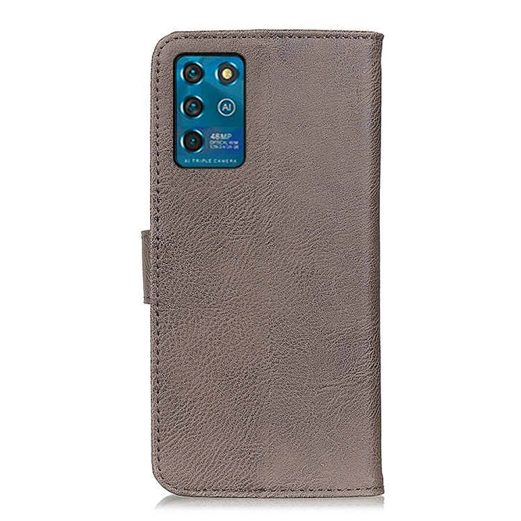 For ZTE Blade V30 Vita KHAZNEH Cowhide Texture Horizontal Flip Leather Case with Holder & Card Slots & Wallet