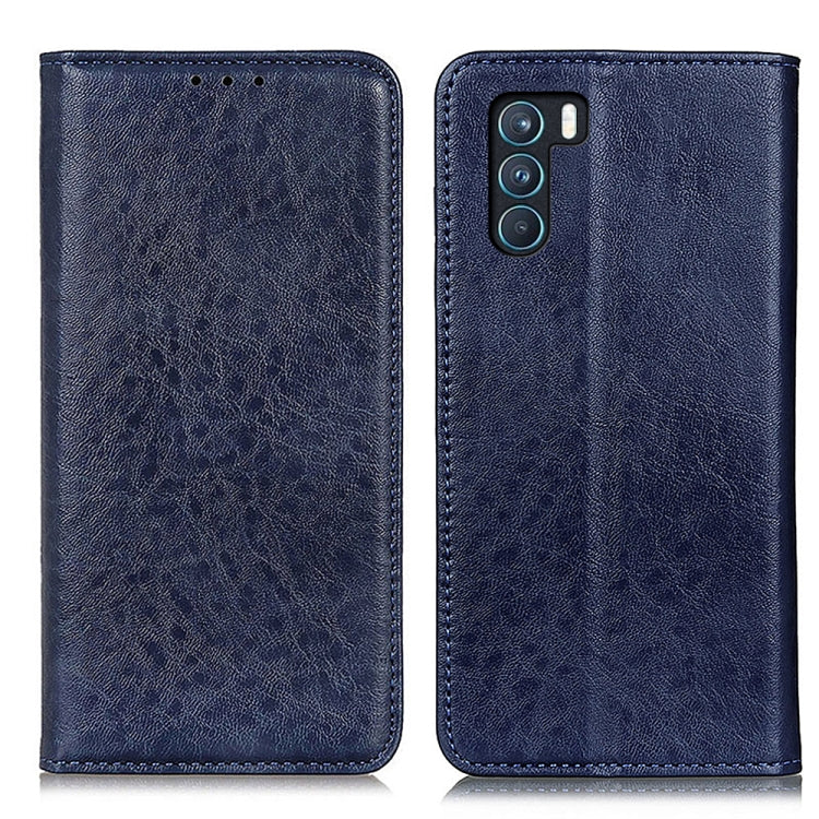 For OPPO K9 Pro Magnetic Crazy Horse Texture Horizontal Flip Leather Case with Holder & Card Slots & Wallet
