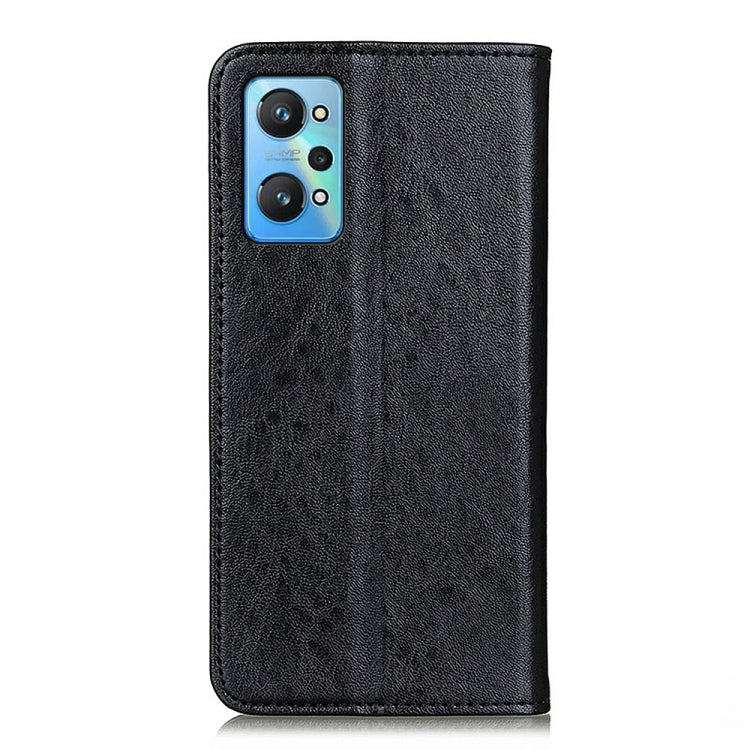 For OPPO Realme GT Neo2 Magnetic Crazy Horse Texture Horizontal Flip Leather Case with Holder & Card Slots & Wallet
