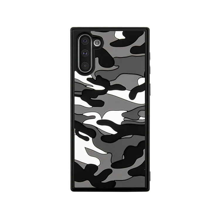For Samsung Galaxy Note10 Camouflage Clouds Embossed Skin Feel Silicone Shockproof Case