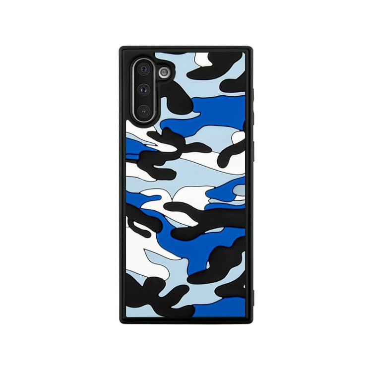 For Samsung Galaxy Note10 Camouflage Clouds Embossed Skin Feel Silicone Shockproof Case
