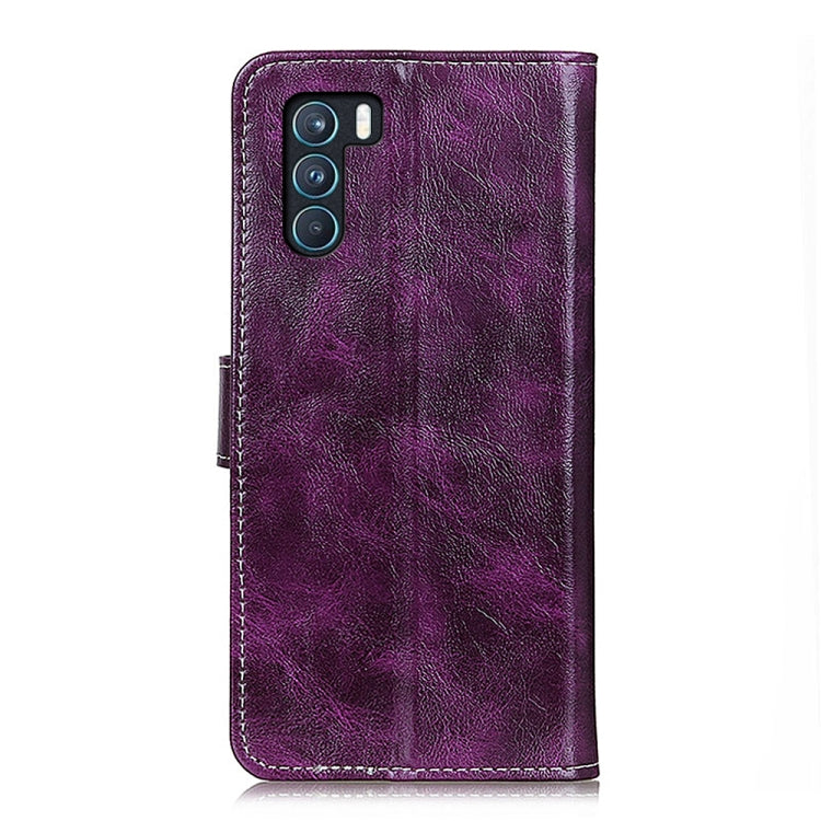 For OPPO K9 Pro Retro Crazy Horse Texture Horizontal Flip Leather Case with Holder & Card Slots & Photo Frame & Wallet