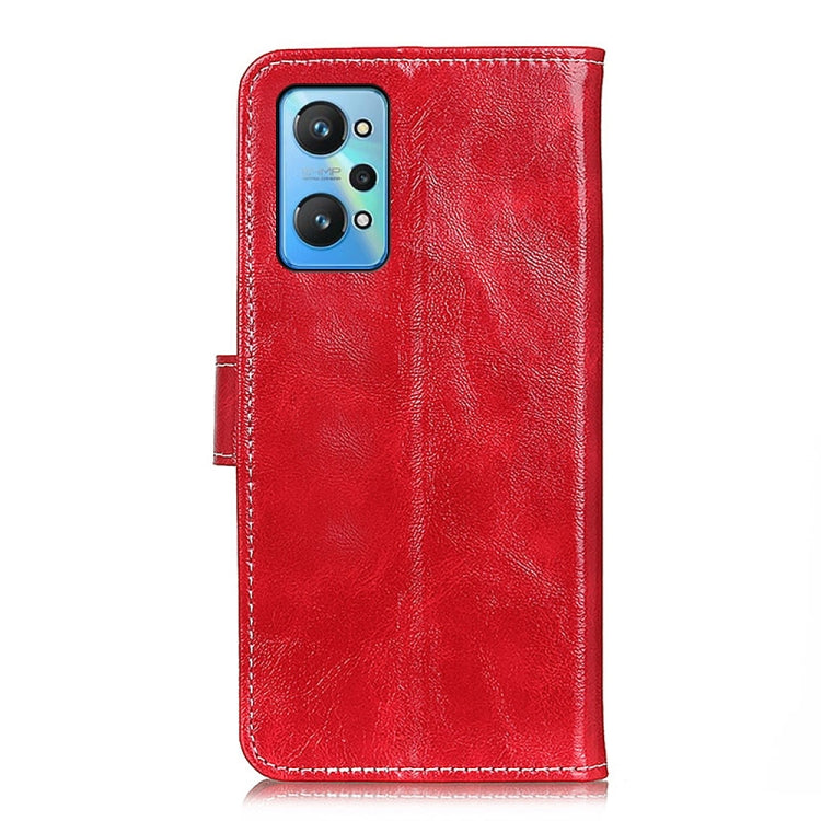 For OPPO Realme GT Neo2 Retro Crazy Horse Texture Horizontal Flip Leather Case with Holder & Card Slots & Photo Frame & Wallet