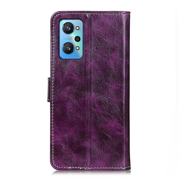 For OPPO Realme GT Neo2 Retro Crazy Horse Texture Horizontal Flip Leather Case with Holder & Card Slots & Photo Frame & Wallet