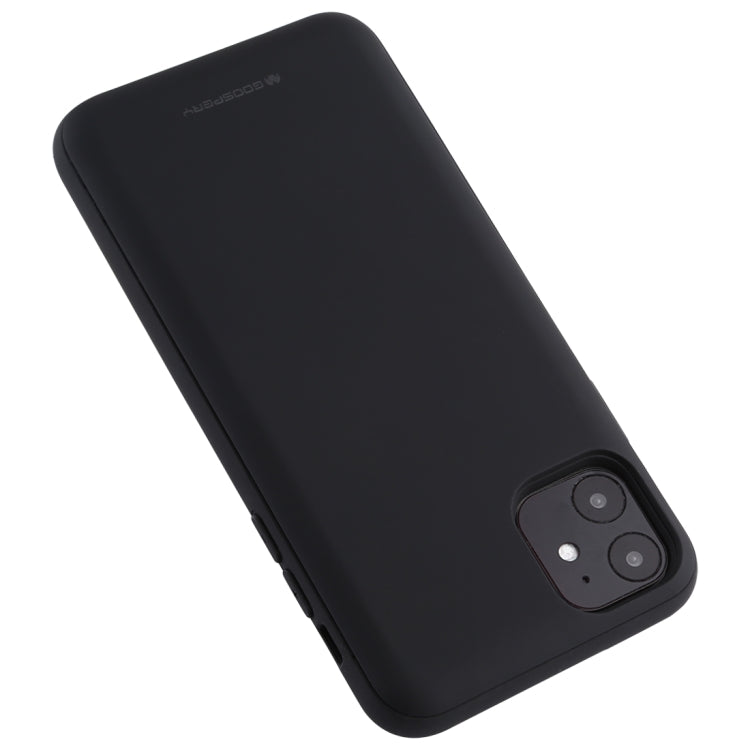 For iPhone 11 GOOSPERY MAGNETIC DOOR BUMPER Magnetic Catche Shockproof Soft TPU + PC Case With Card Slot