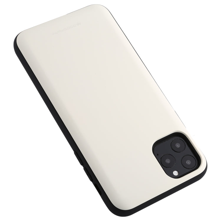 For iPhone 11 Pro GOOSPERY MAGNETIC DOOR BUMPER Magnetic Catche Shockproof Soft TPU + PC Case With Card Slot