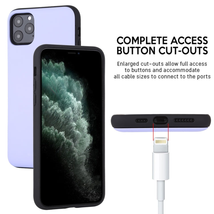 For iPhone 11 Pro Max GOOSPERY MAGNETIC DOOR BUMPER Magnetic Catche Shockproof Soft TPU + PC Case With Card Slot