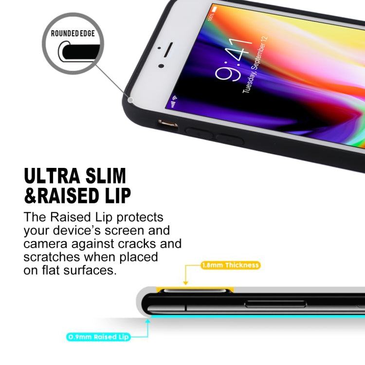 For iPhone 8 Plus / 7 Plus GOOSPERY MAGNETIC DOOR BUMPER Magnetic Catche Shockproof Soft TPU + PC Case With Card Slot
