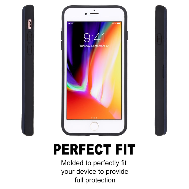 For iPhone SE 2022 / SE 2020 / 8 / 7 GOOSPERY MAGNETIC DOOR BUMPER Magnetic Catche Shockproof Soft TPU + PC Case With Card Slot