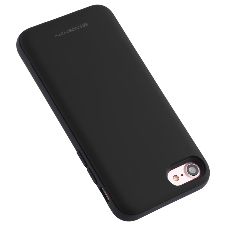 For iPhone SE 2022 / SE 2020 / 8 / 7 GOOSPERY MAGNETIC DOOR BUMPER Magnetic Catche Shockproof Soft TPU + PC Case With Card Slot