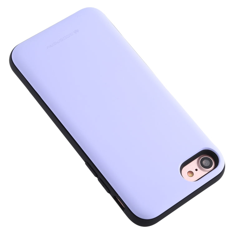 For iPhone SE 2022 / SE 2020 / 8 / 7 GOOSPERY MAGNETIC DOOR BUMPER Magnetic Catche Shockproof Soft TPU + PC Case With Card Slot