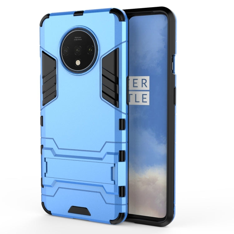 For OnePlus 7T Shockproof PC + TPU Protective Case with Holder